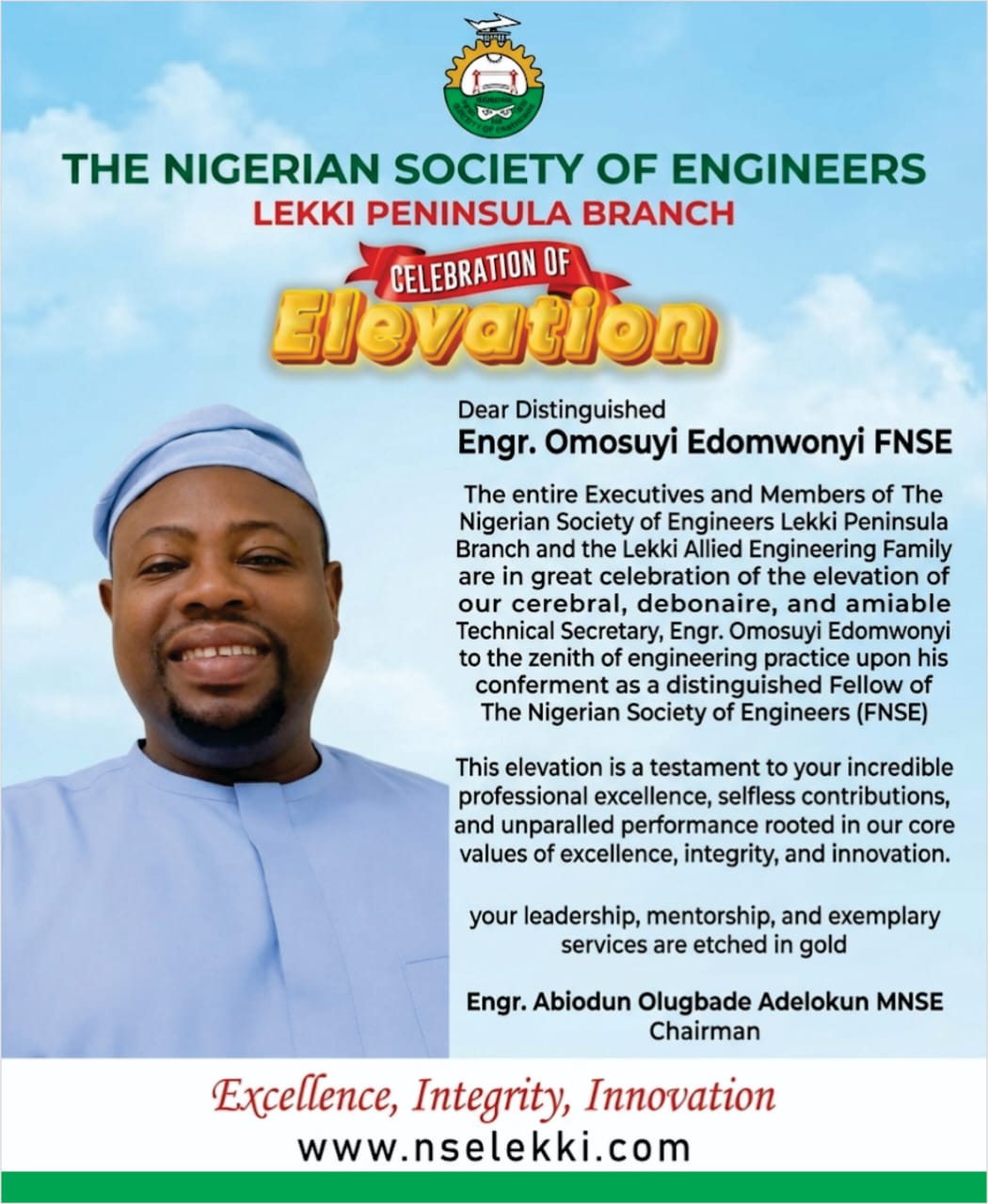 Engr Omosuyi Edom